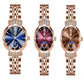 ⏳¡OFERTA RELÁMPAGO! ¡50 % DE DESCUENTO! 🔥Reloj de moda para mujer con diseño de diamantes, luna y estrellas