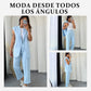 Conjunto de 2 Piezas para Mujer con Estilo: Blazer Sin Mangas y Pantalones de Cintura Alta