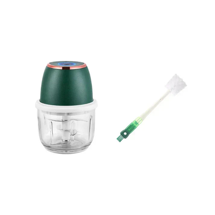 ⚡️🌿 Picadora eléctrica de gran capacidad y potente – ¡rápida, eficiente y versátil! Perfecta para una alimentación saludable y una cocina sostenible. 💪