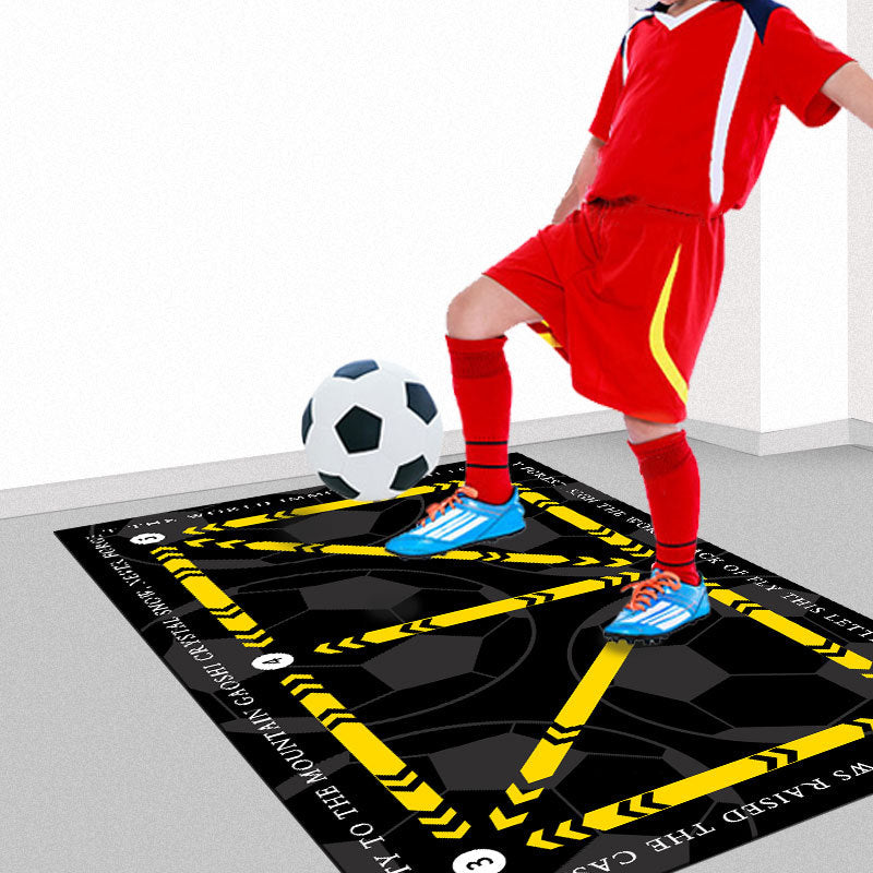 💖💖50% de DESCUENTO ⚽🎯Tapete de entrenamiento de fútbol antideslizante y silencioso para todos los niveles.