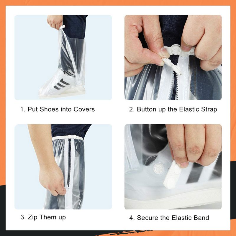 ⏰🔥 ¡OFERTA 50% OFF! 🌧️🥾 Cubrebotas Impermeables Todoterreno – Mantén tus zapatos secos, limpios y protegidos en días de lluvia, barro y nieve ☔✨