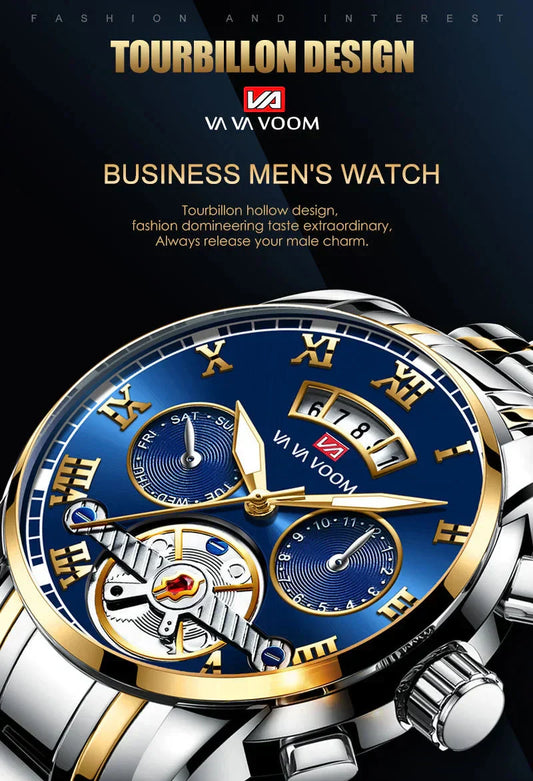💎 Reloj luminoso impermeable de alto valor Reloj Reloj para hombre de negocios nuevo 2025