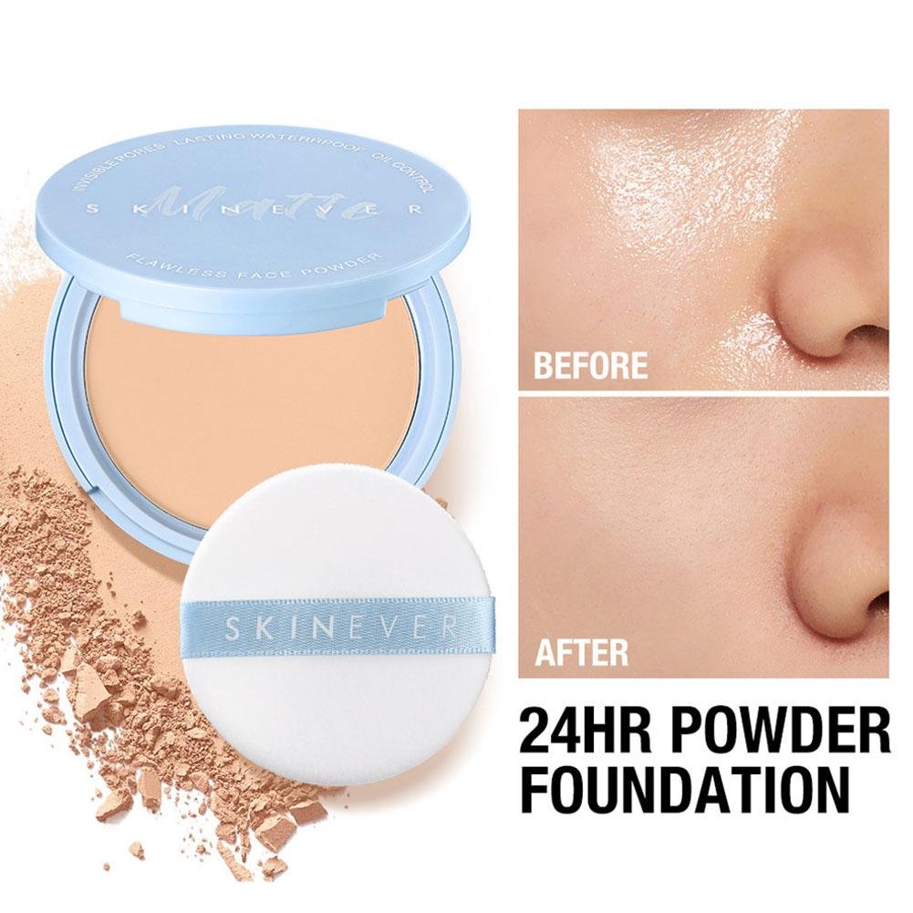 💄 Matte Perfection Pressed Powder – Lightweight Oil-Control Setting Powder with Smooth Finish