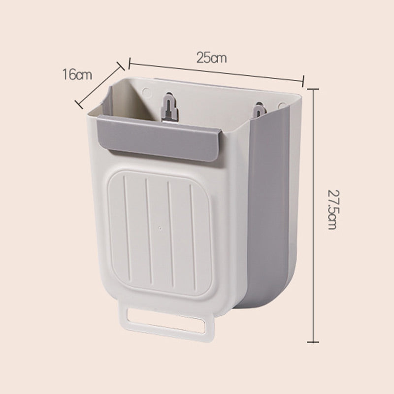 ⏳🔥¡50 % DE DESCUENTO POR TIEMPO LIMITADO! ⏰ Cubo de basura plegable y colgante multiusos para la cocina