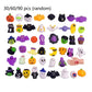 🔥Set de juguetes antiestrés Squishies de Halloween, con formas clásicas de calabaza, fantasma y murciélago, material TPR supersuave con tacto elástico, lavable y duradero, 24 piezas surtidas para regalos de fiesta, premios para el aula y truco o trat