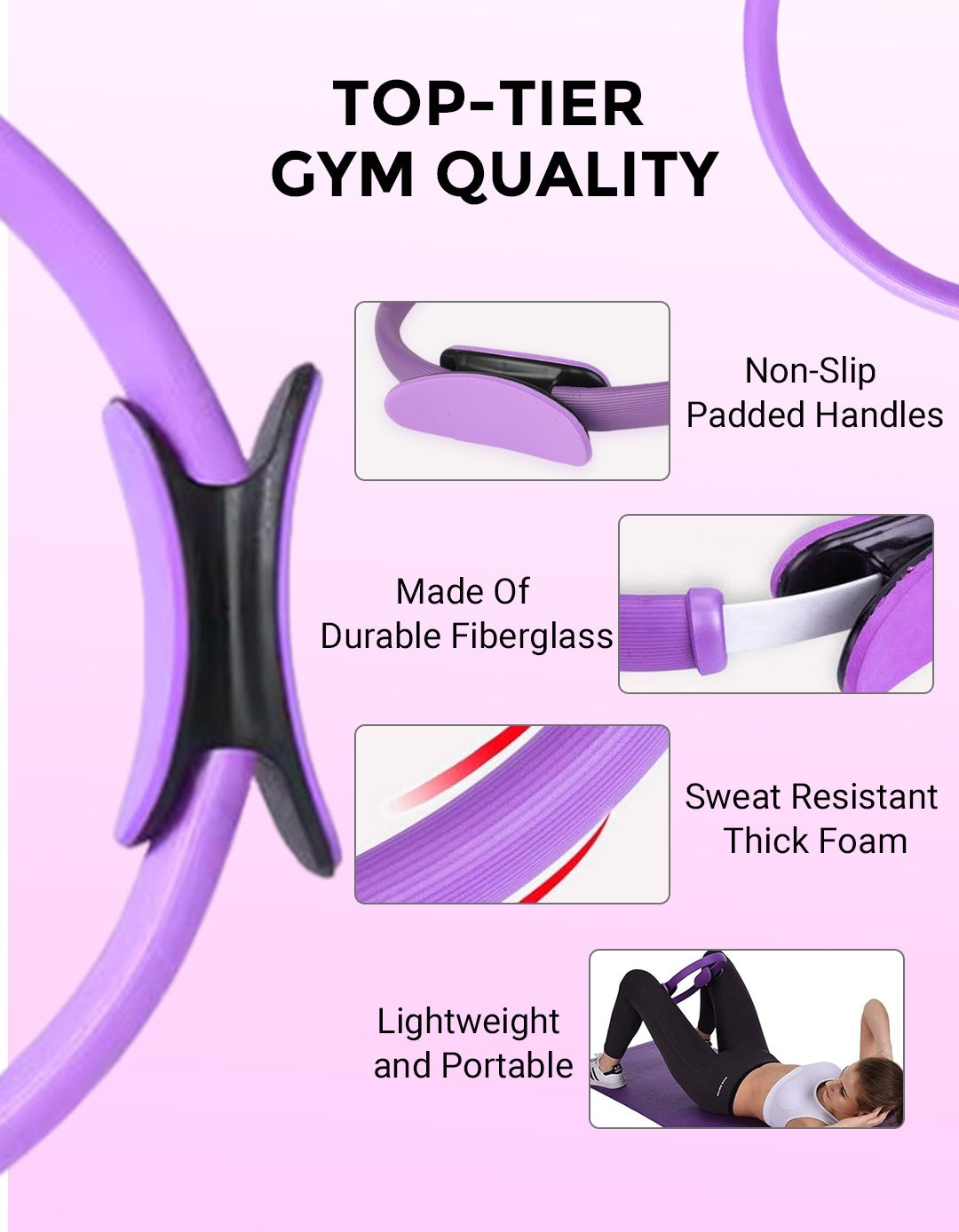 ⏳Oferta especial por tiempo limitado⏰ Entrenador personal con anillo de Pilates