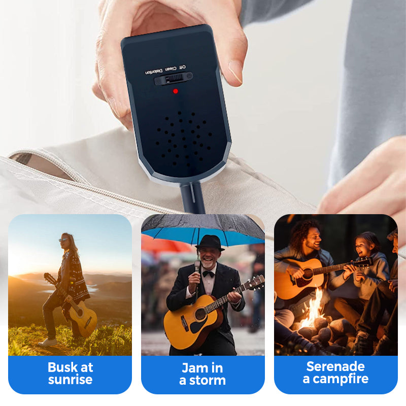 🌆 ¡COMPRA 2 Y LLÉVATE 1 GRATIS! Mini amplificador de guitarra portátil 30 W de sonido HD