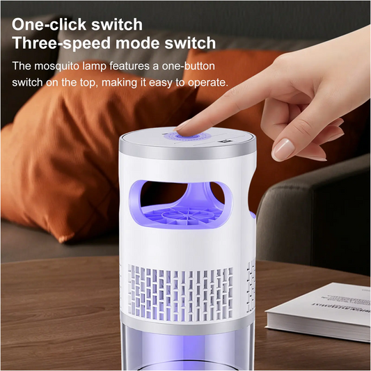 🎁¡Novedades 2026 50% DESCUENTO!💥 Lámpara Antimosquitos LED UV para Interiores – Luz UV, Sin Químicos, Luz Nocturna ✨