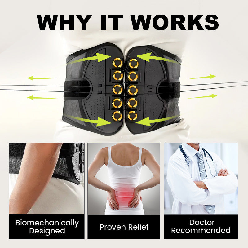 🔥Venta directa🔥Faja lumbar ajustable Faja lumbar