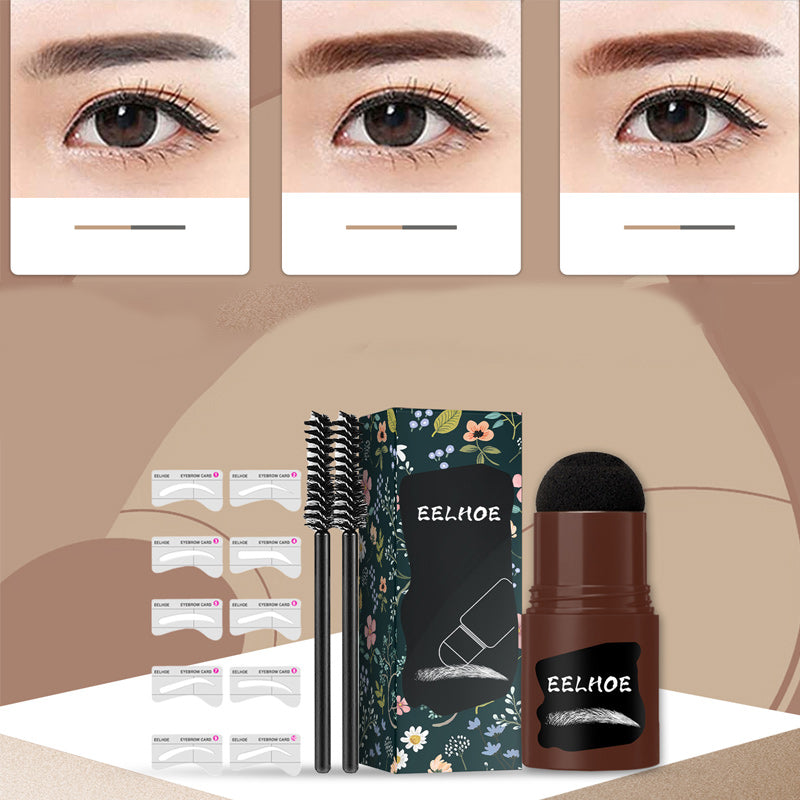 Kit de plantilla y sello para cejas perfectas | Diseño rápido y natural