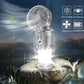 🔥🎁Gran oferta 50% de descuento🎁🔥Luz LED portátil para acampar con ventilador
