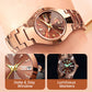 🔥50% DE DESCUENTO EN OFERTA RELÁMPAGO | Elegante reloj de cuarzo impermeable para mujer