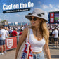 Gorra con Ventilador Refrescante de Verano – Gorra Tipo Cubo Recargable por USB con Ventilador de Circulación de Aire Integrado, Protección Solar para Senderismo, Pesca, Camping, Playa y Aventuras al Aire Libre