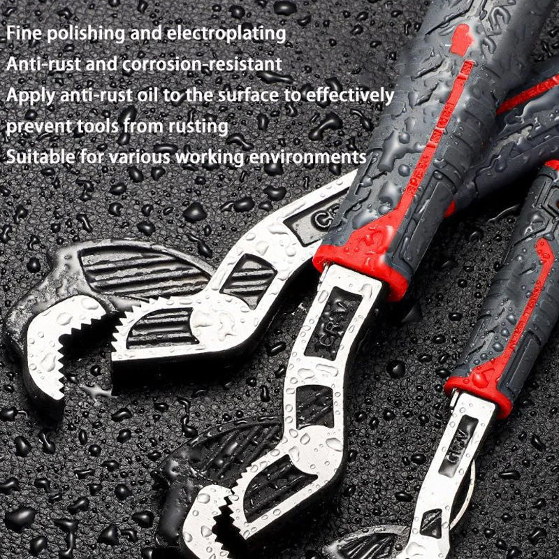 🎅Oferta de Navidad🎁 Llave para Tubos Autoblocante Multifuncional de Grado Industrial
