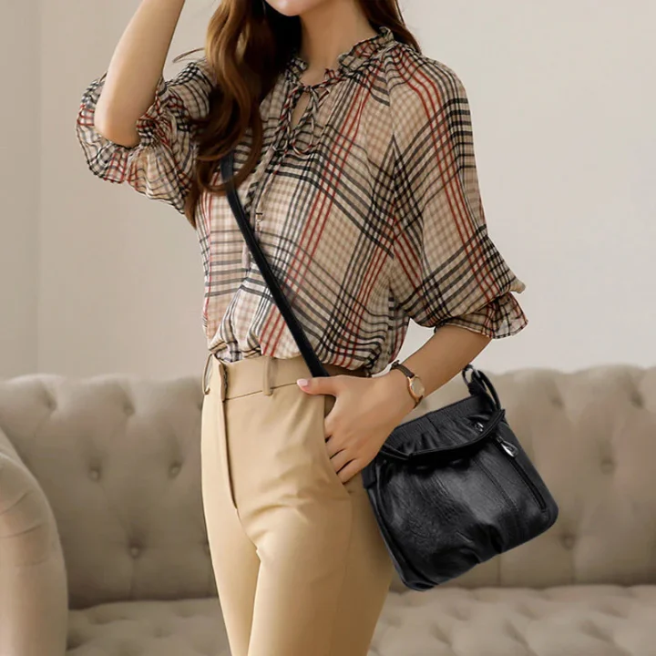 🔥Tu compañero diario: Bolso Bucket de piel suave con detalles plisados | Elegancia relajada para el día a día 🔥