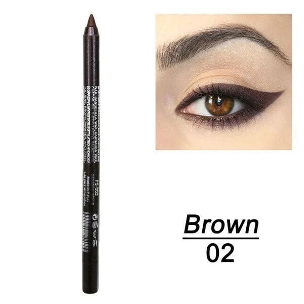 Lápiz Delineador de Ojos Resistente al Agua de Larga Duración, Cosméticos de Maquillaje de Ojos a la Moda