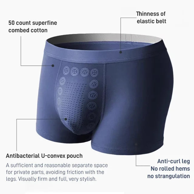 🔥Ofertas especiales🔥Ropa interior con terapia magnética y masajes para hombres
