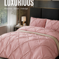 🎁2026 New Arrivals 50% OFF💥Bedsure Soft Pintuck Duvet Set