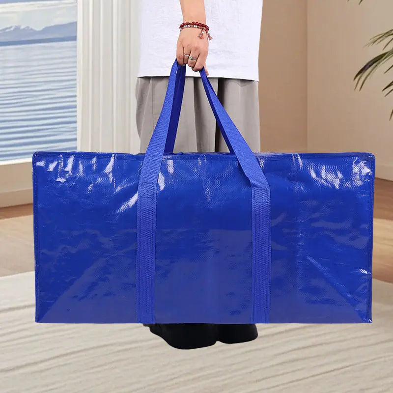 🏠🛍️ Bolsa multifuncional y resistente XL para almacenamiento y mudanzas ✈️