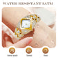 ⌚✨ ¡OFERTA 50% OFF! Reloj de Cuarzo Retro para Mujer con Estrás Brillante – Elegante, Femenino y Perfecto para Cada Ocasión 💎🌸