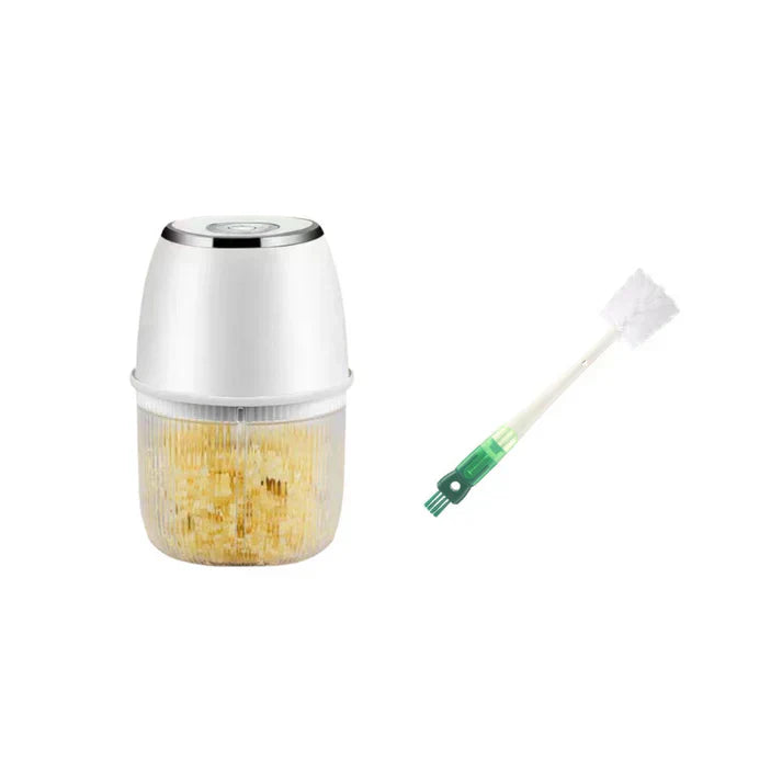 ⚡️🌿 Picadora eléctrica de gran capacidad y potente – ¡rápida, eficiente y versátil! Perfecta para una alimentación saludable y una cocina sostenible. 💪