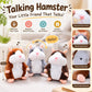 Peluche de Hámster Parlante – Repite lo que Dices con Movimiento de Cabeza