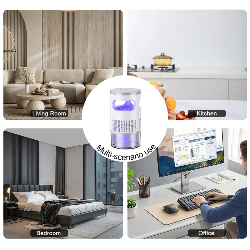 🎁2026 New Arrivals 50% OFF💥Indoor LED Bug Zapper – UV Light, Chemical-Free, Night Light ✨