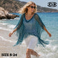 🏖️ÚLTIMO DÍA DE OFERTA!🔥JCUK Chaqueta de verano de crochet metalizado: ligera, fluida y con un estilo impecable 🌊☀️