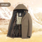 ✨Oferta especial para Navidad💖Parka con capucha térmica para hombre