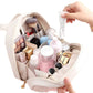 Bolsa de Maquillaje con Forma de Concha de Múltiples Capas
