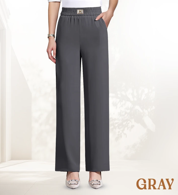 ¡🌷ÚLTIMO DÍA DE OFERTA 50% DE DESCUENTO!!💥Pantalones elásticos de tiro alto con caída perfecta y ajuste sin cierre