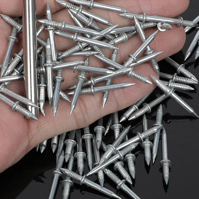 Clavos Invisibles de Doble Cabeza para Zoclo