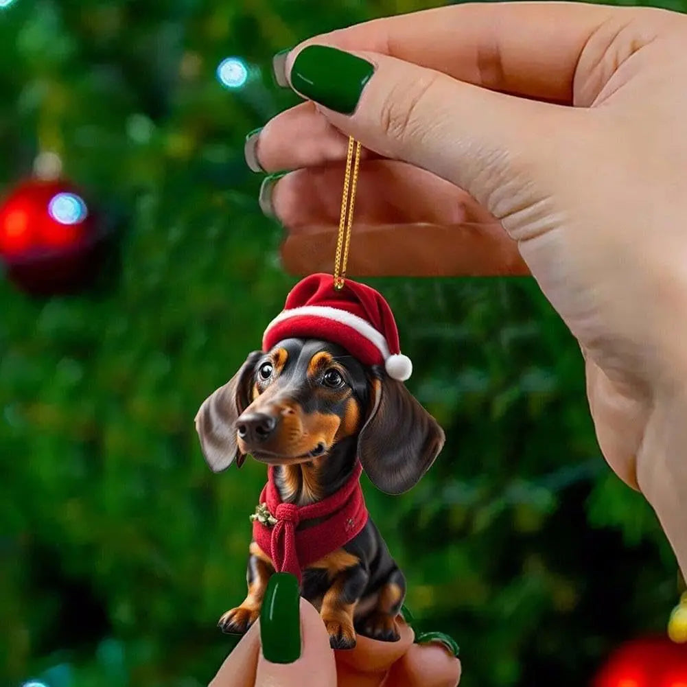 ⏳🔥LIMITED-TIME 50% OFF! ⏰🎄 Puppy-Shaped Christmas Tree Ornaments 🐕🎁