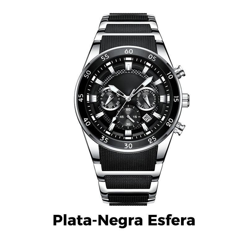 💎Reloj de cuarzo multifuncional resistente al agua para hombre