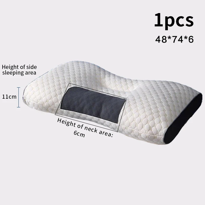 🔥🔥 Almohadas Sleep Pillow – Almohada de alta calidad con núcleo ergonómico y contorno de soporte, adecuada para un sueño suave