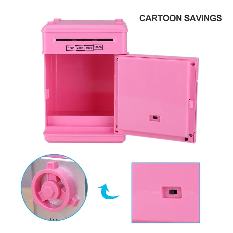 Caja fuerte electrónica con contraseña - Mini cajero automático