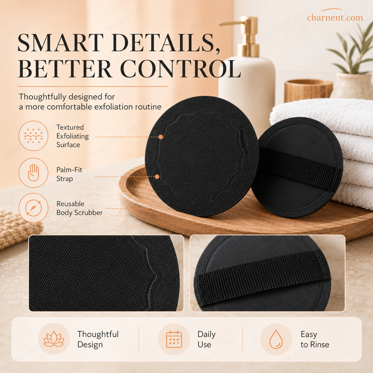 🚿 Almohadillas Exfoliantes para Ducha 🧖‍♀️