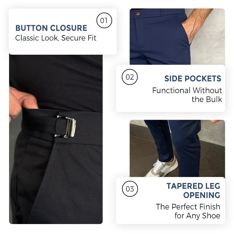 ⏳🔥 ¡OFERTA LIMITADA! Pantalones Slim Fit Elásticos para Hombre