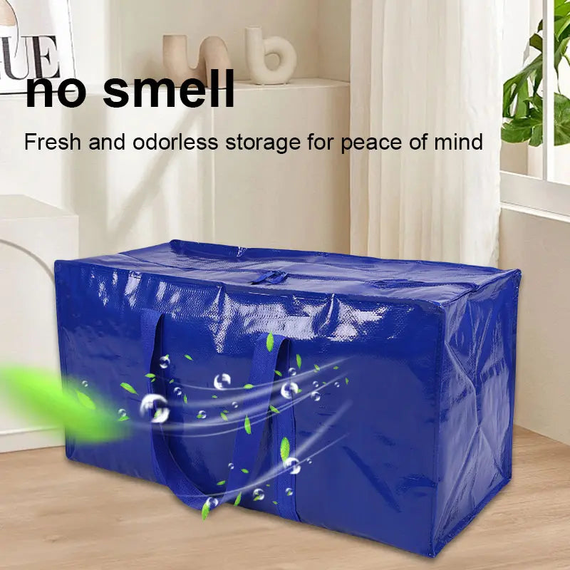 🏠🛍️ Bolsa multifuncional y resistente XL para almacenamiento y mudanzas ✈️