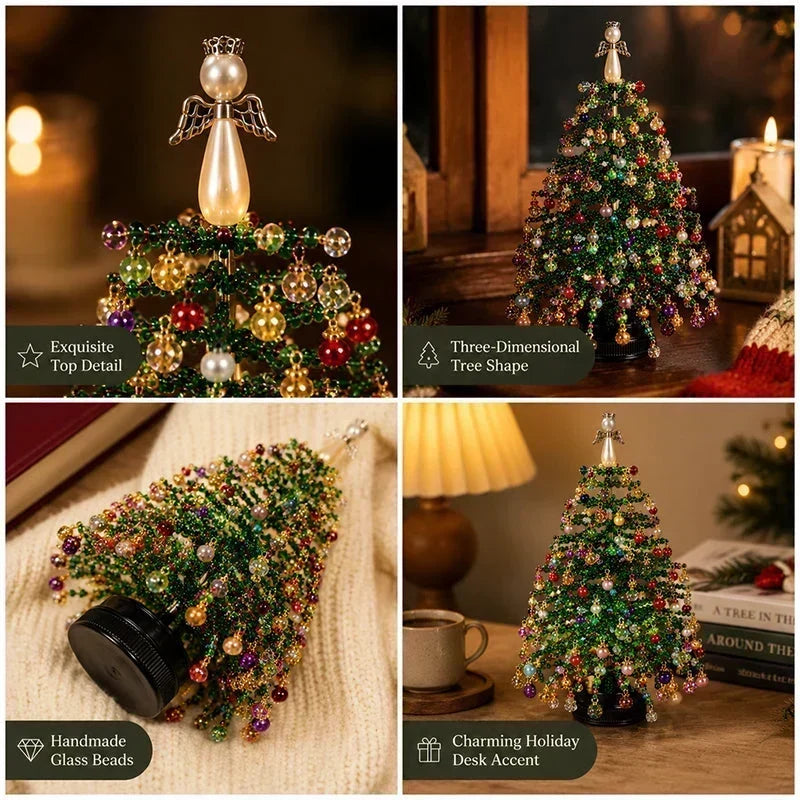 🎄✨ Kit DIY para Árbol de Navidad con Cuentas – 🎅 Crea tu propia decoración navideña que brilla con magia 💡
