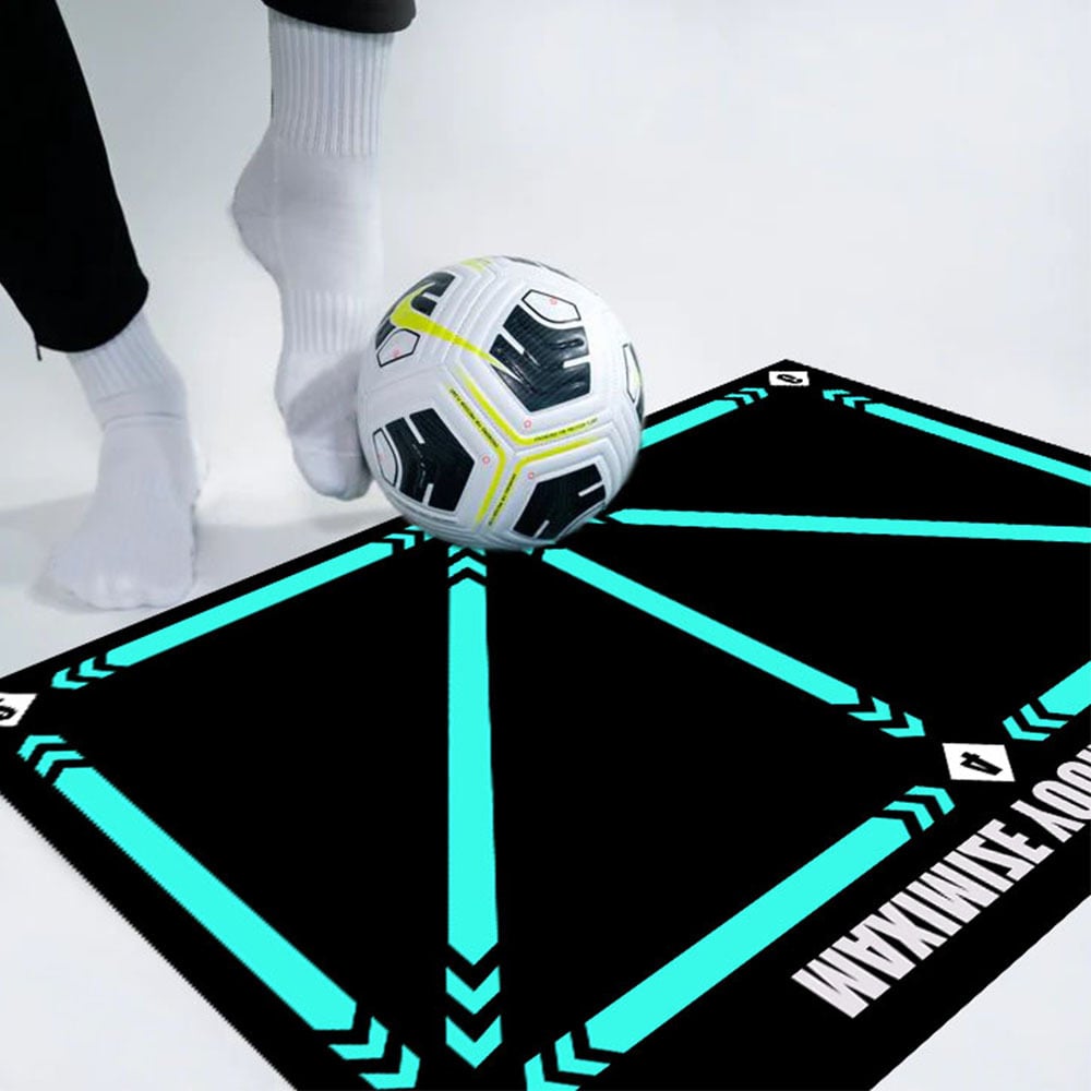 💖💖50% de DESCUENTO ⚽🎯Tapete de entrenamiento de fútbol antideslizante y silencioso para todos los niveles.