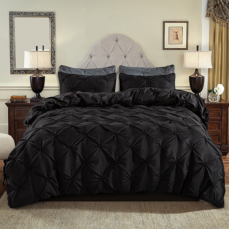 🎁2026 New Arrivals 50% OFF💥Bedsure Soft Pintuck Duvet Set