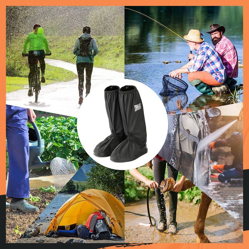 ⏰🔥 ¡OFERTA 50% OFF! 🌧️🥾 Cubrebotas Impermeables Todoterreno – Mantén tus zapatos secos, limpios y protegidos en días de lluvia, barro y nieve ☔✨