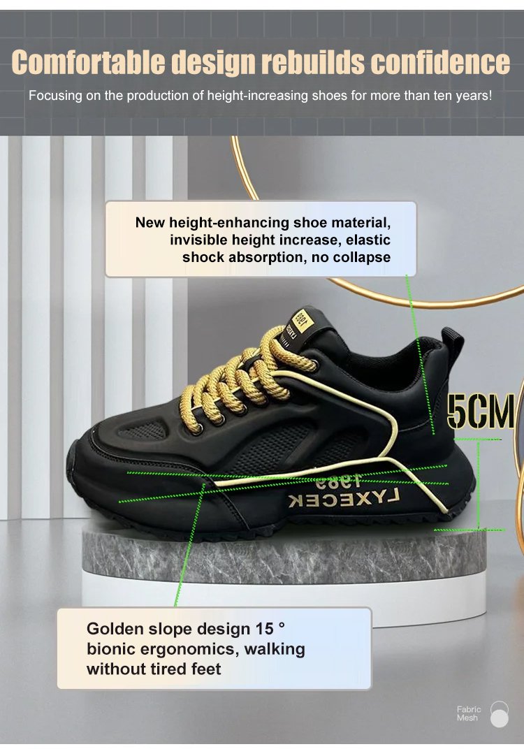 Zapatos Ligeros Para Hombre, Transpirables y Con Amortiguación, Con Suela Gruesa