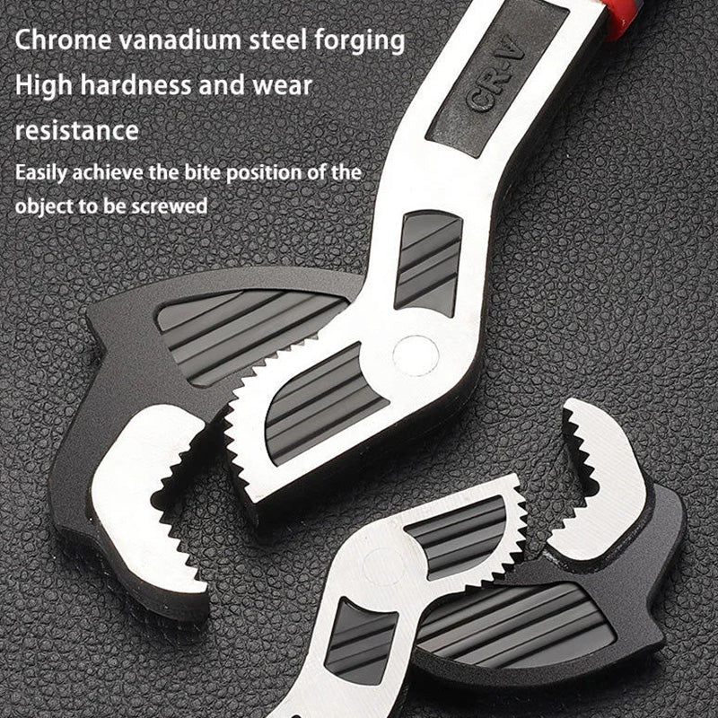 🎅Oferta de Navidad🎁 Llave para Tubos Autoblocante Multifuncional de Grado Industrial