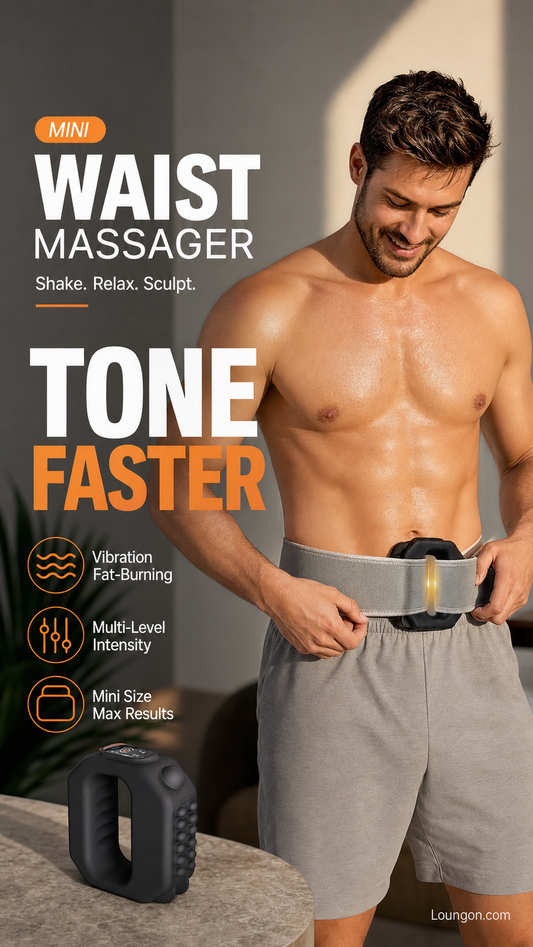 🏆50% DESCUENTO🔥Masajeador de Anillo de Fascia Vibratorio 3 en 1