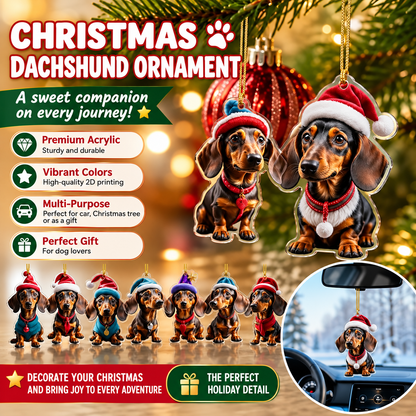 ⏳🔥LIMITED-TIME 50% OFF! ⏰🎄 Puppy-Shaped Christmas Tree Ornaments 🐕🎁