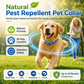 Collar Repelente de Plagas para Mascotas con Aceites Esenciales Naturales
