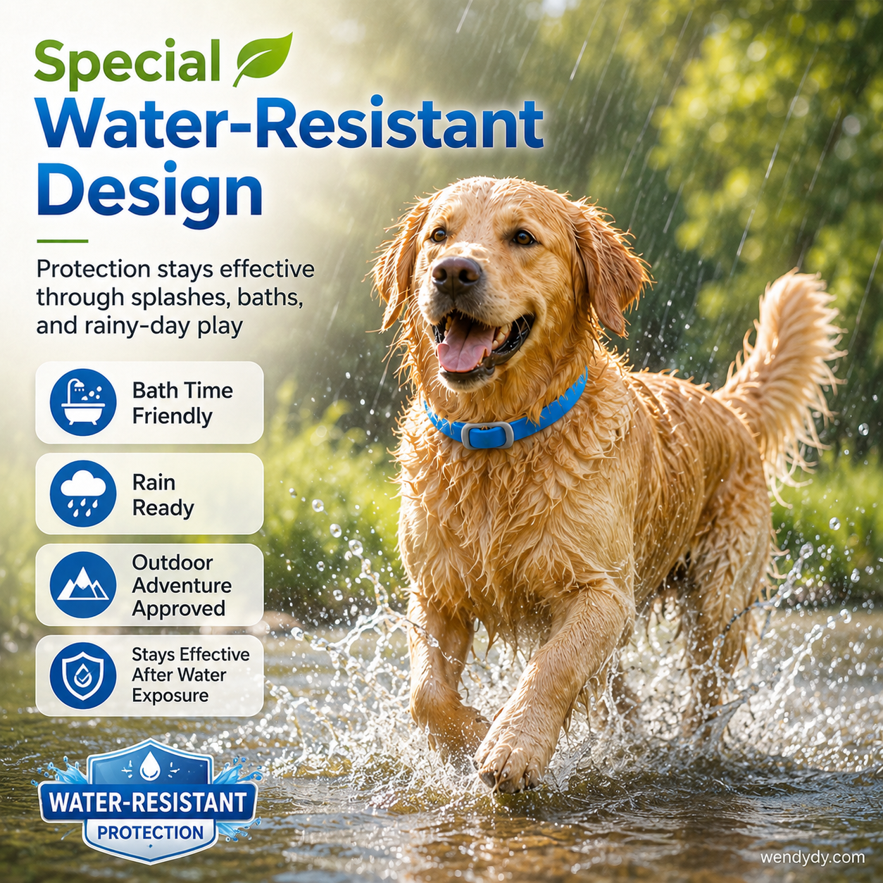 Collar Repelente de Plagas para Mascotas con Aceites Esenciales Naturales