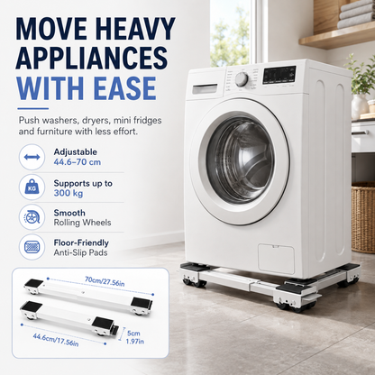 ⏳¡OFERTA POR TIEMPO LIMITADO!⏰Soportes de rodillos extensibles para mover muebles y electrodomésticos pesados sin dañar el suelo